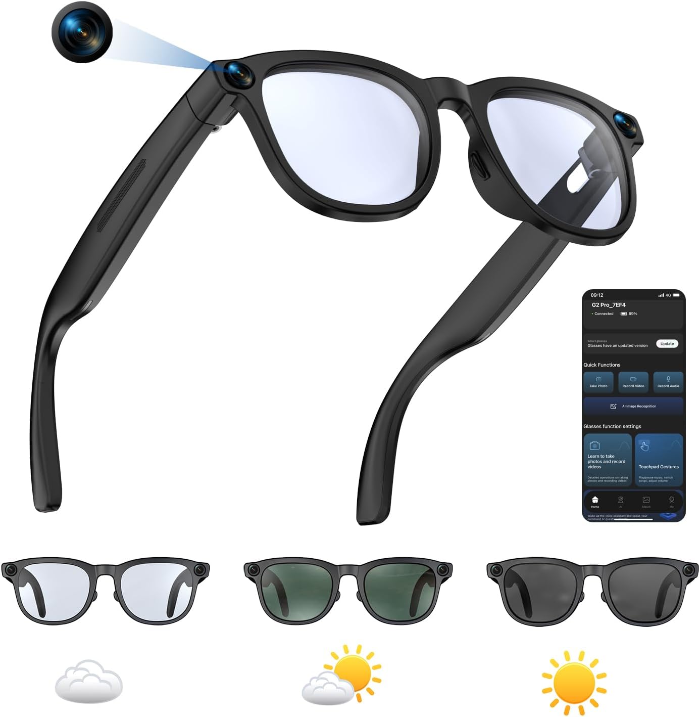 GAFAS INTELIGENTE CON VIDEO