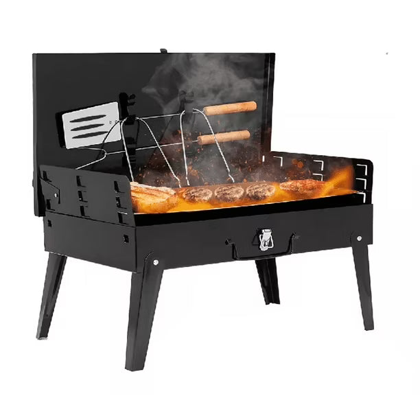 BBQ PORTATIL CON UTENCILIOS (8 UND X CAJA) TL-466
