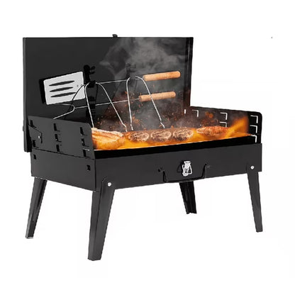 BBQ PORTATIL CON UTENCILIOS (8 UND X CAJA) TL-466